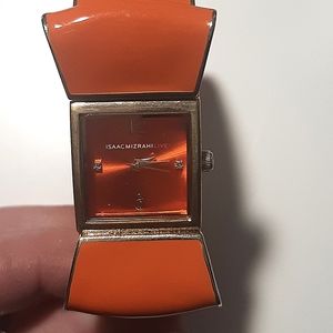 Orange Isaac Mizrahi Live watch
